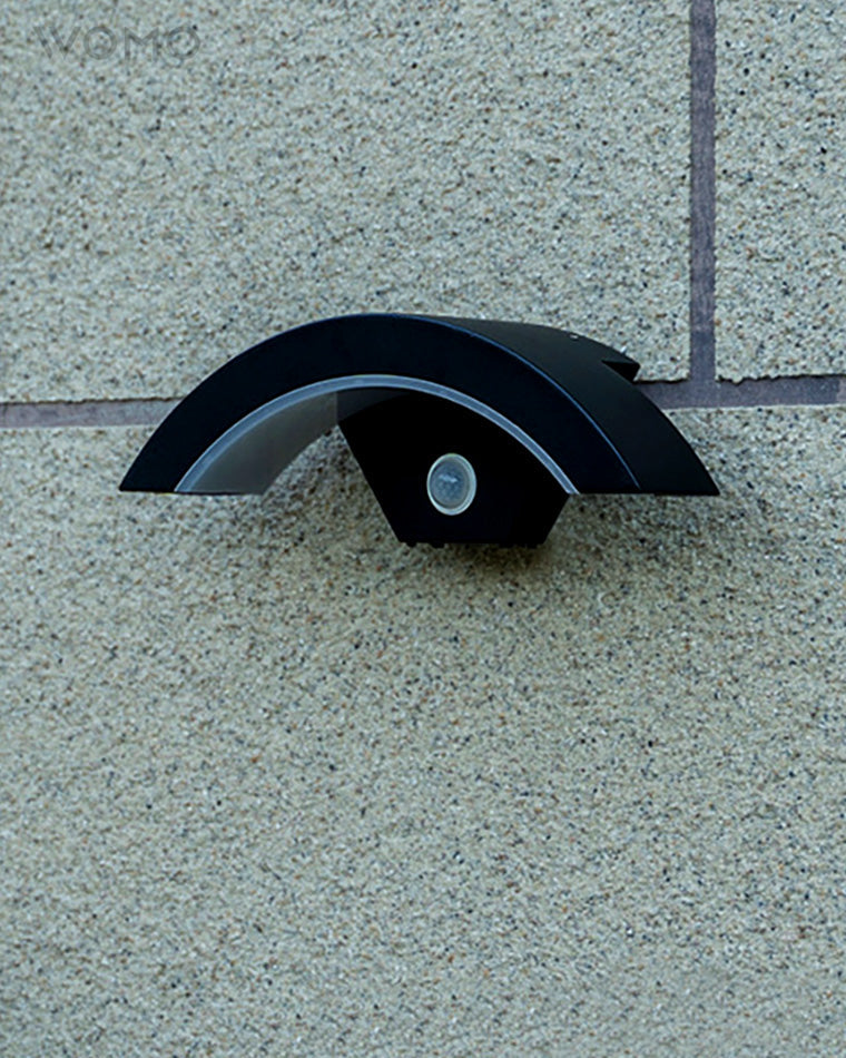 WOMO Lámpara de pared con detector de movimiento para exteriores -WM9002