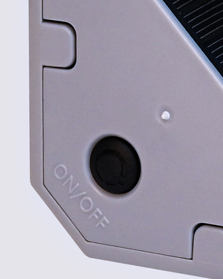 WOMO Lámpara solar de terraza con detector de movimiento - WM9023