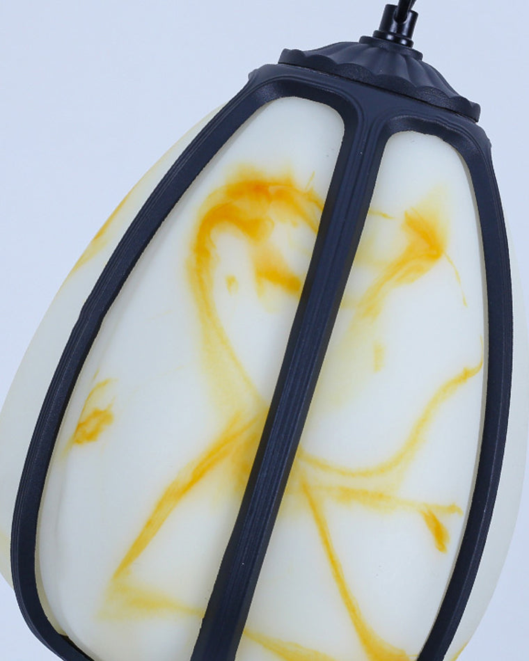 WOMO Lámpara colgante de calabaza para exteriores - WM9032