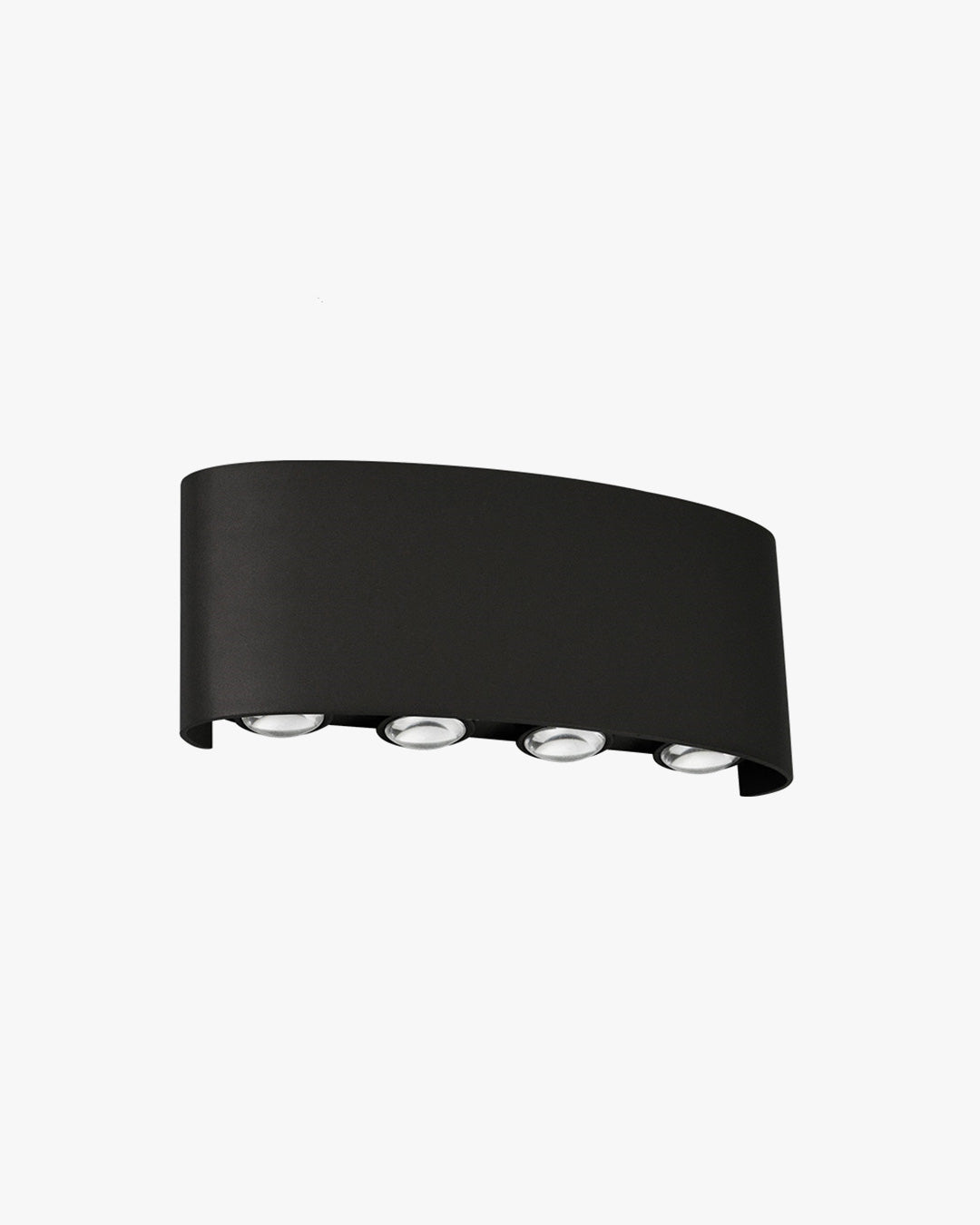 WOMO Aplique de pared para exteriores con iluminación vertical y horizontal - WM9084