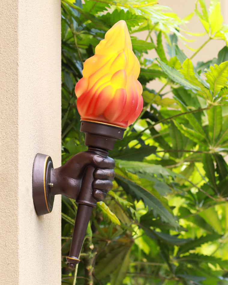 WOMO Lámpara de pared exterior Torch - WM9072