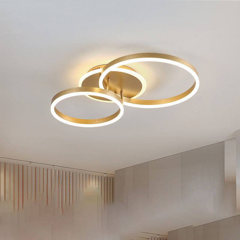 WOMO Lámpara de techo empotrada LED circular - WM1032