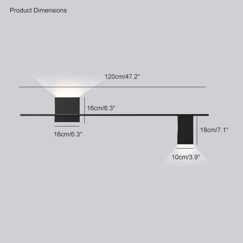 Aplique de pared decorativo escultural WOMO-WM6025