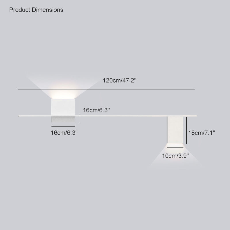 Aplique de pared decorativo escultural WOMO-WM6025