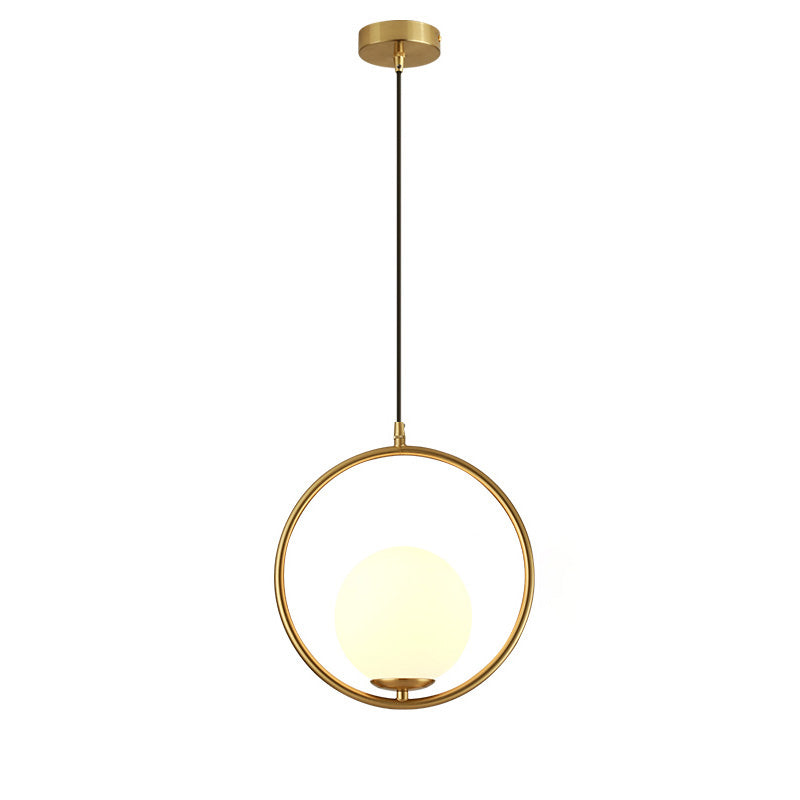 Lámpara Colgante de Globo de Vidrio WOMO-WM2097