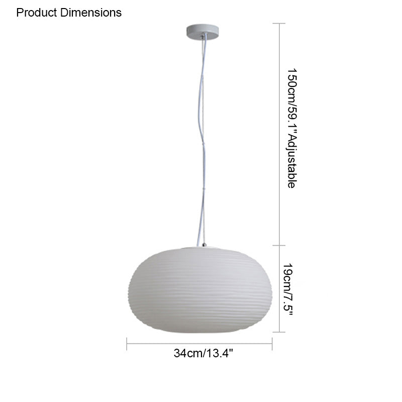 Lámpara colgante WOMO Lantern de vidrio soplado - WM2151