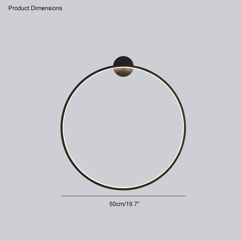 Aplique de pared circular grande WOMO - WM6040