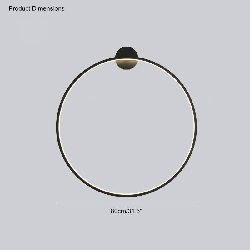 Aplique de pared circular grande WOMO - WM6040