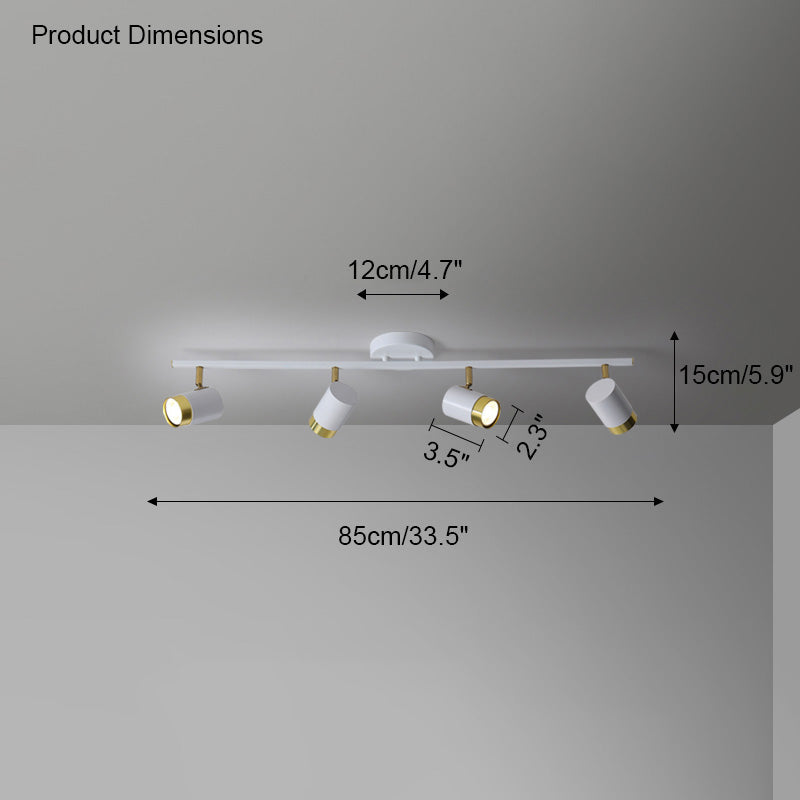 WOMO Focos LED para techo de cocina - WM1034