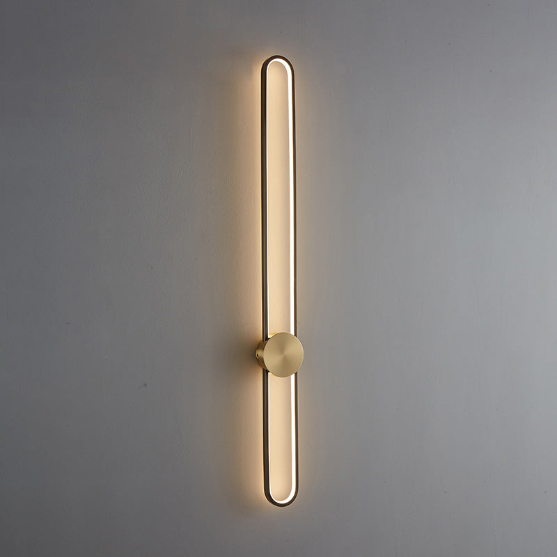 WOMO Aplique de pared LED ovalado largo - WM6032