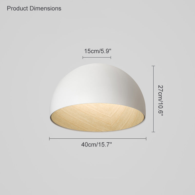 Lámpara de techo empotrable asimétrica WOMO Dome-WM1020
