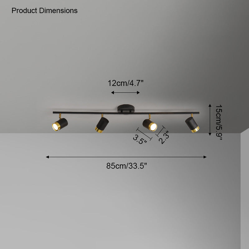 WOMO Focos LED para techo de cocina - WM1034