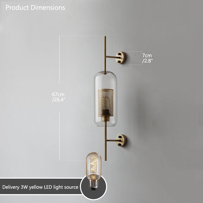 WOMO Aplique de pared industrial Hurricane - WM6031