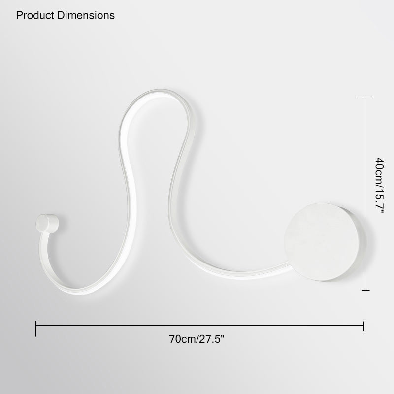 Aplique de pared LED WOMO Long Snake-WM6017
