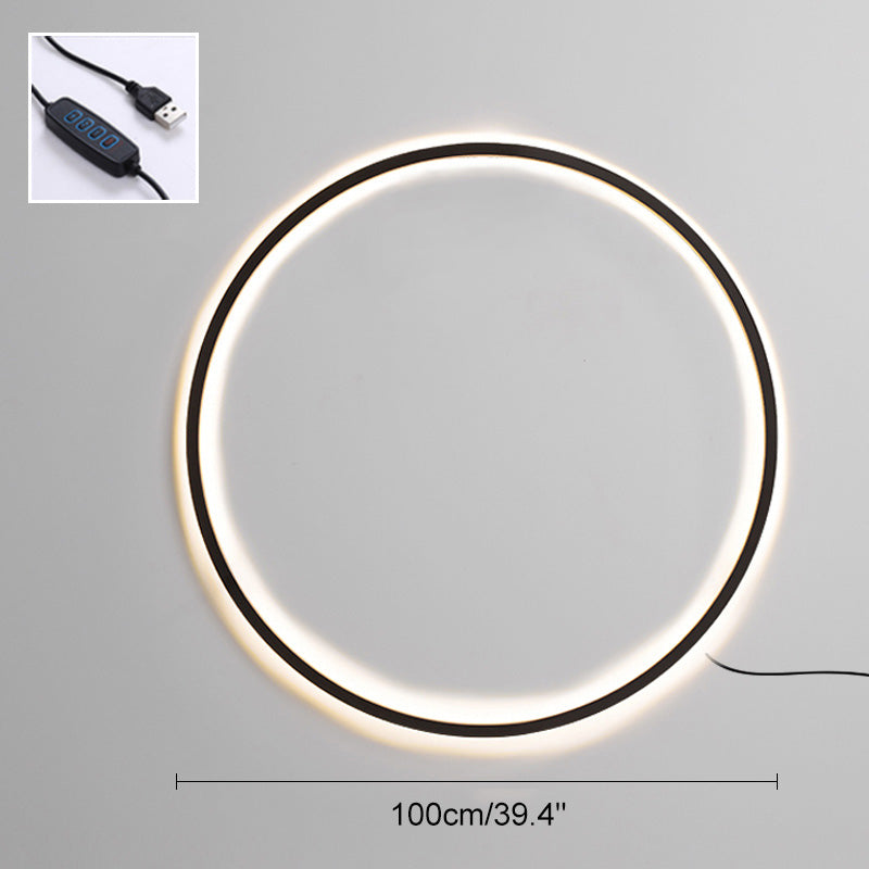 Aplique de pared circular grande WOMO - WM6040