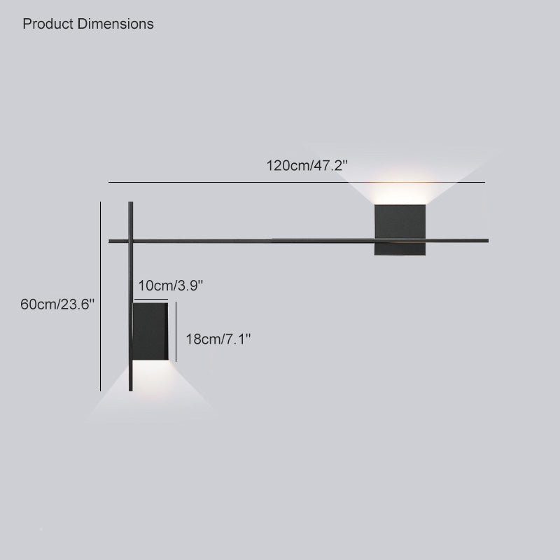 Aplique de pared decorativo escultural WOMO-WM6025