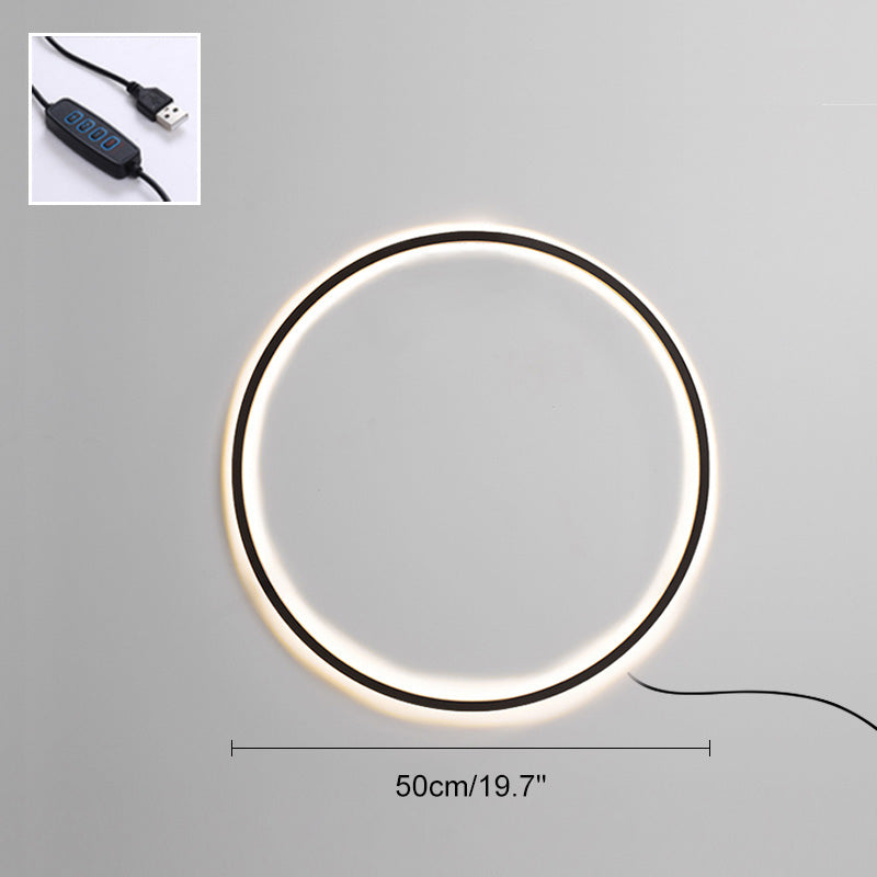Aplique de pared circular grande WOMO - WM6040