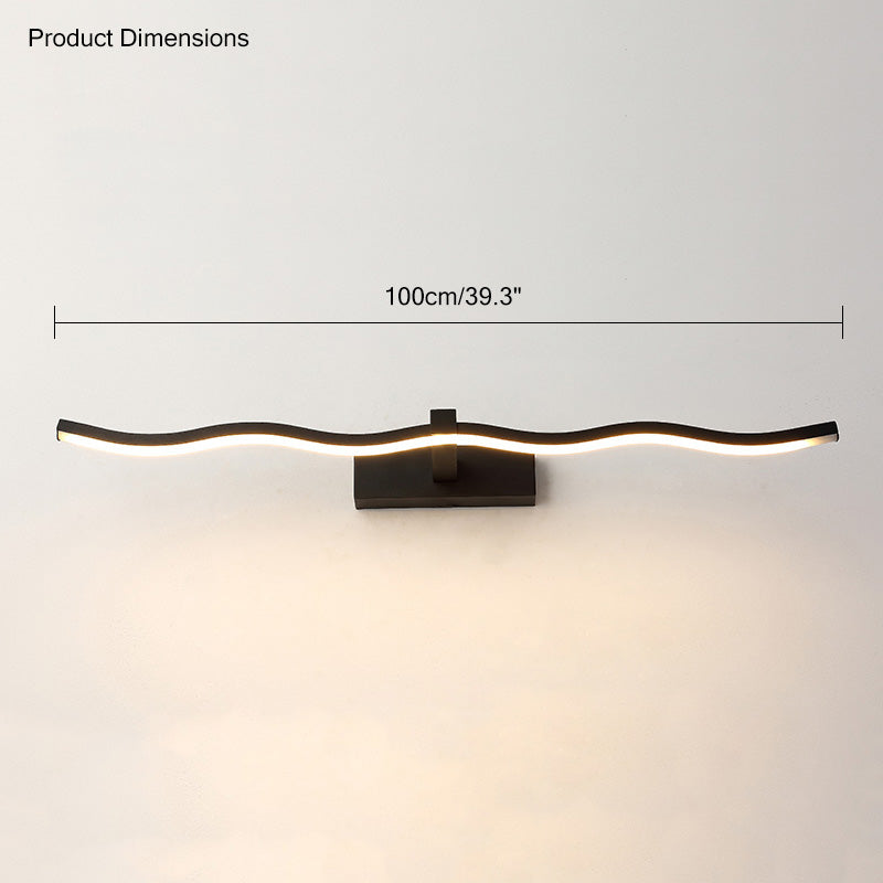 WOMO Aplique de pared para baño Lineal Vanity para espejo - WM6016