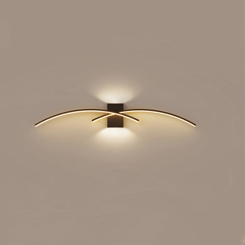 Aplique de pared curvo WOMO-WM6005