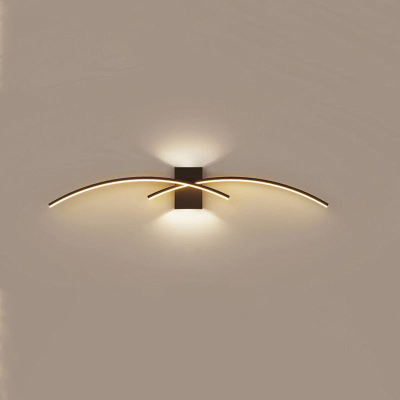 Aplique de pared curvo WOMO-WM6005