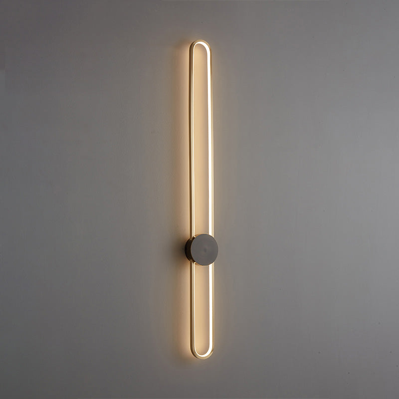WOMO Aplique de pared LED ovalado largo - WM6032