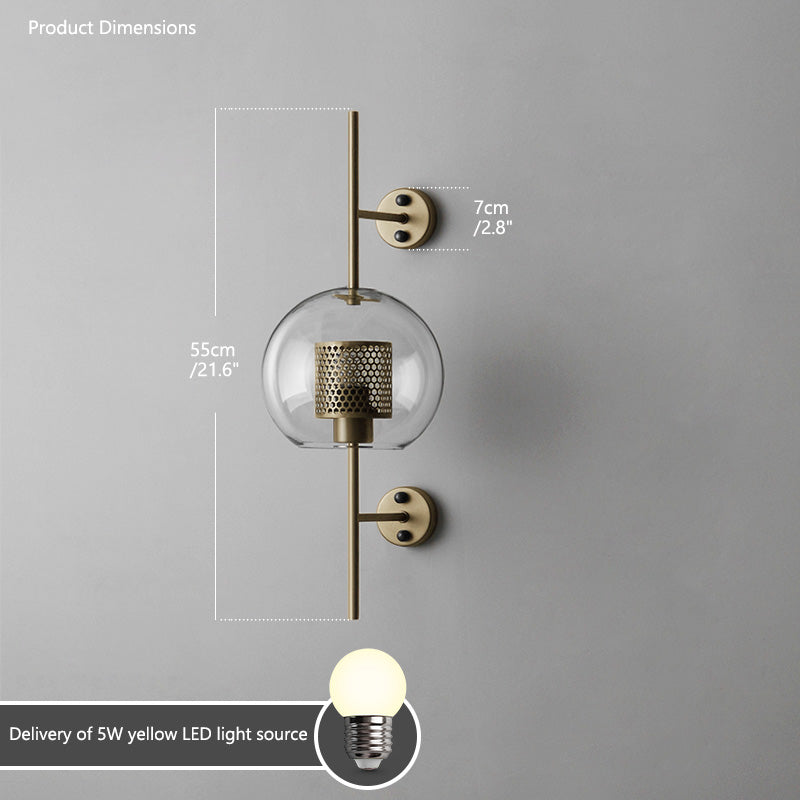 WOMO Aplique de pared industrial Hurricane - WM6031