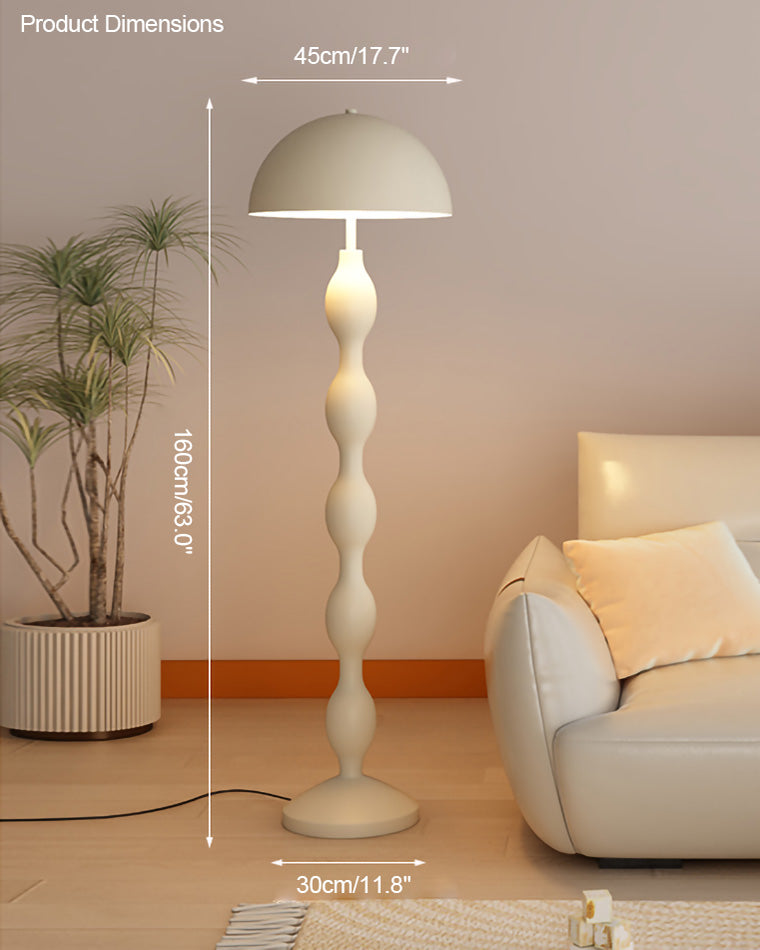 WOMO Lámpara de pie con eje de cúpula - WM7072