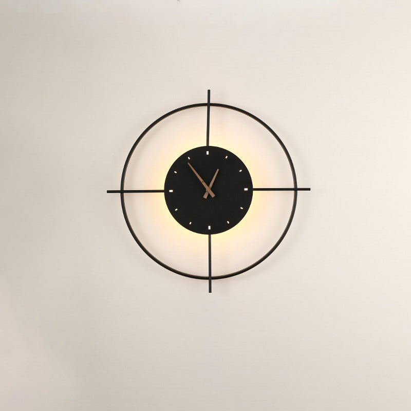 Reloj de pared WOMO con luz LED-WM6085