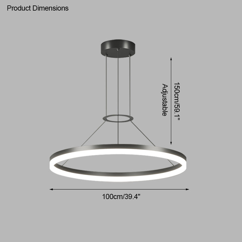 WOMO Lámparas Colgantes LED Circular-WM2170