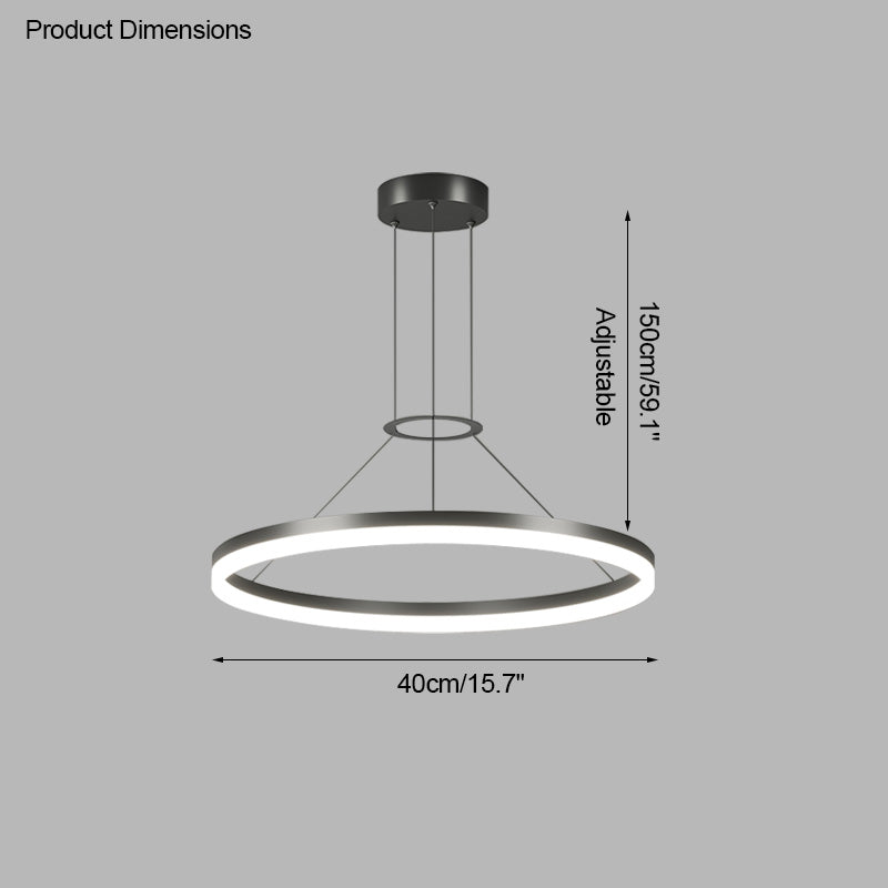 WOMO Lámparas Colgantes LED Circular-WM2170