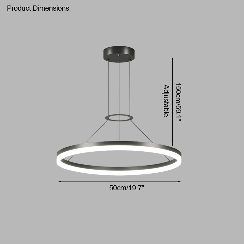 WOMO Lámparas Colgantes LED Circular-WM2170