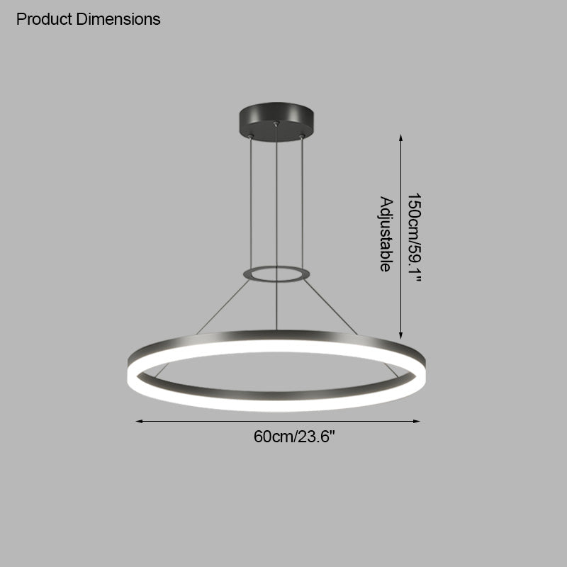 WOMO Lámparas Colgantes LED Circular-WM2170