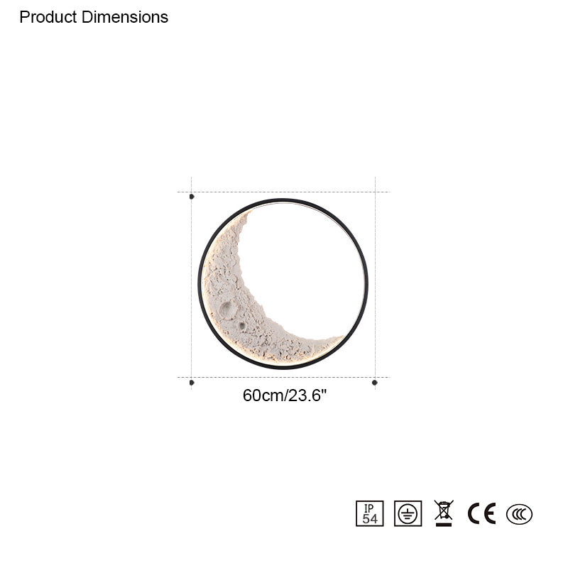 Aplique de pared WOMO Moon Accent-WM6073