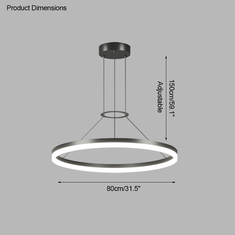 WOMO Lámparas Colgantes LED Circular-WM2170