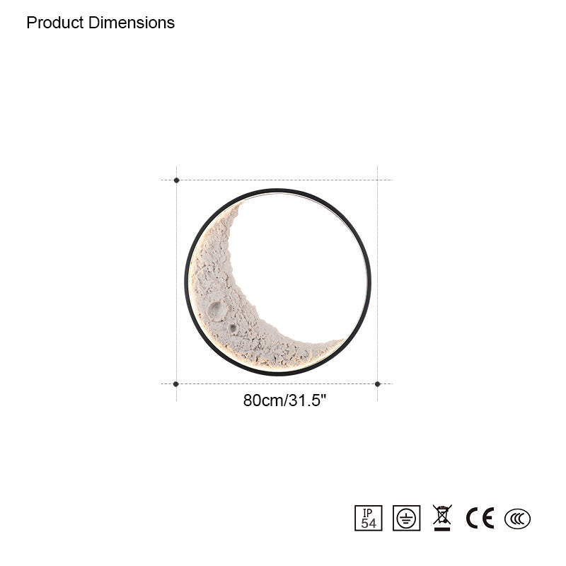 Aplique de pared WOMO Moon Accent-WM6073