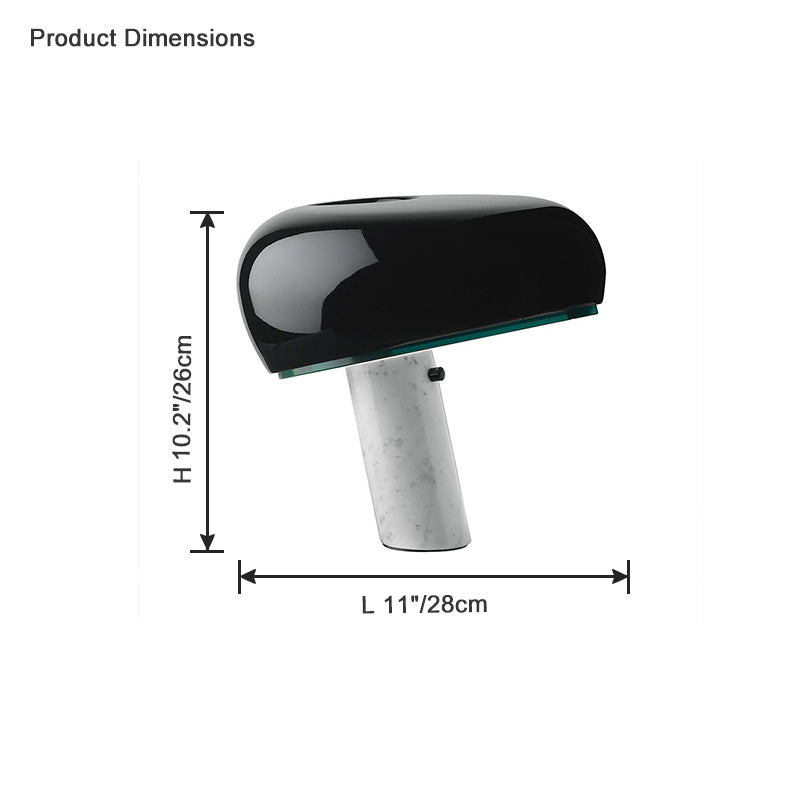 Lámpara de mesa WOMO Scandi con diseño de perro de mármol - WM8029
