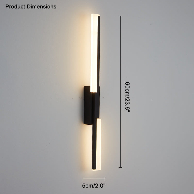 WOMO Double Bar LED Wall Sconce -WM6076
