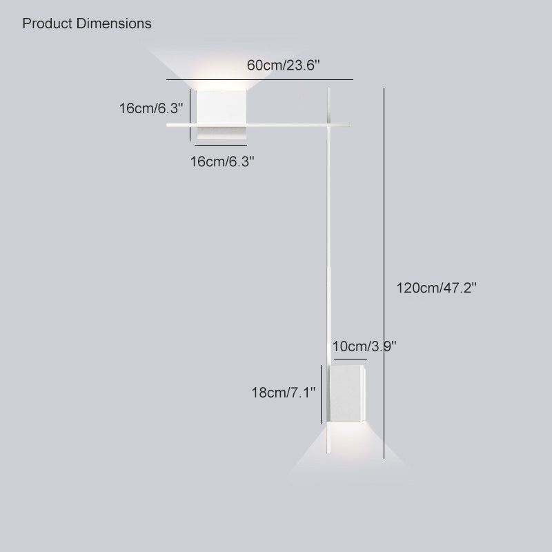 Aplique de pared decorativo escultural WOMO-WM6025