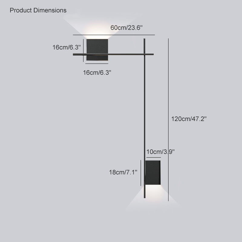 Aplique de pared decorativo escultural WOMO-WM6025