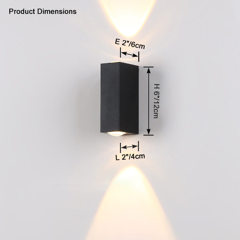 WOMO Aplique de pared para exteriores WM9080