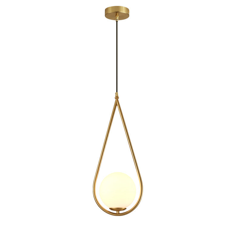 Lámpara Colgante de Globo de Vidrio WOMO-WM2097