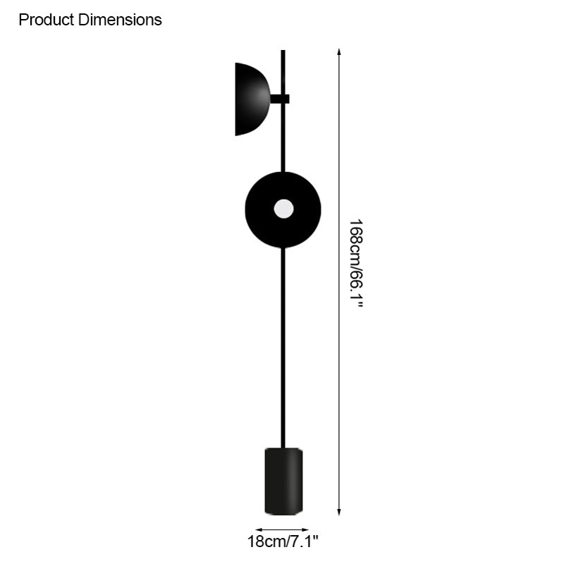 WOMO Lámpara de pie de estudio ajustable de 2 focos - WM7022
