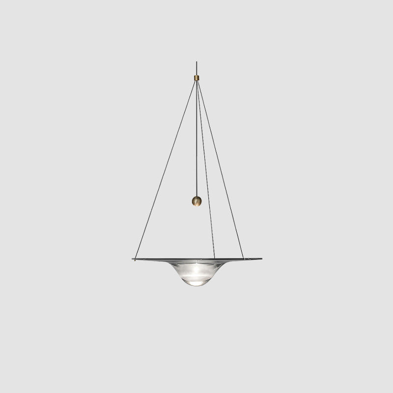 Lámpara colgante WOMO Ripple Glass-WM2092