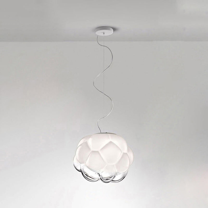 WOMO Lámpara de techo Cloud Milk de vidrio soplado - WM1036