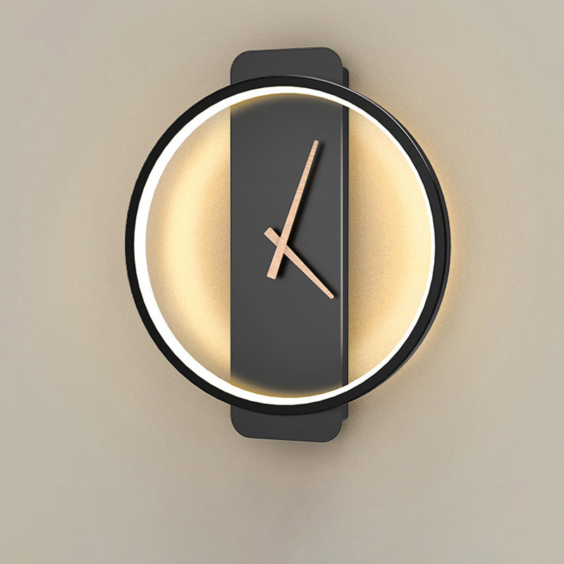 Reloj de pared WOMO con luz LED-WM6012
