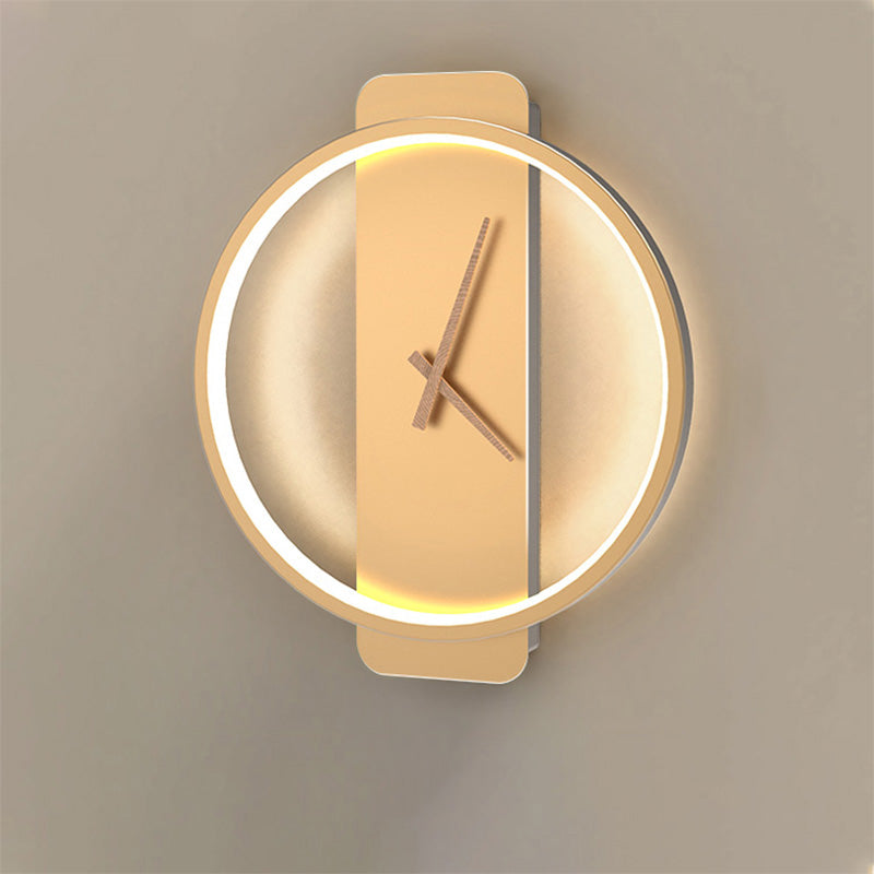 Reloj de pared WOMO con luz LED-WM6012