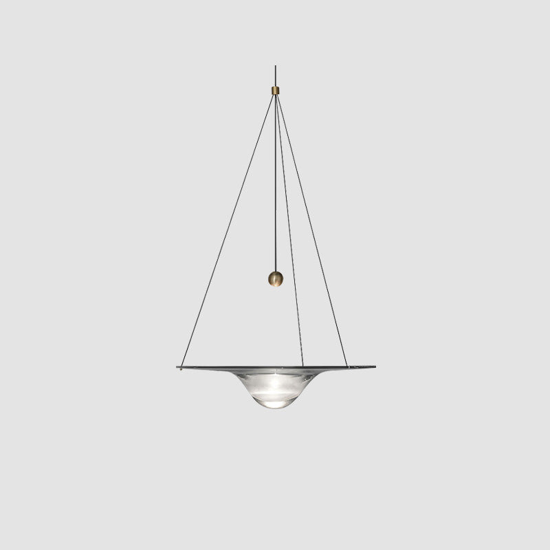 Lámpara colgante WOMO Ripple Glass-WM2092