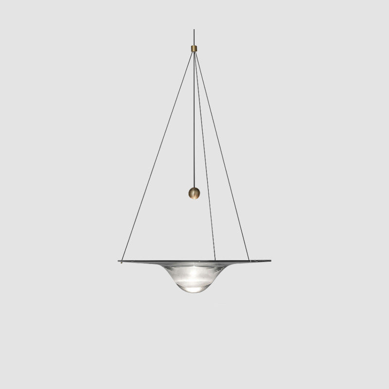 Lámpara colgante WOMO Ripple Glass-WM2092