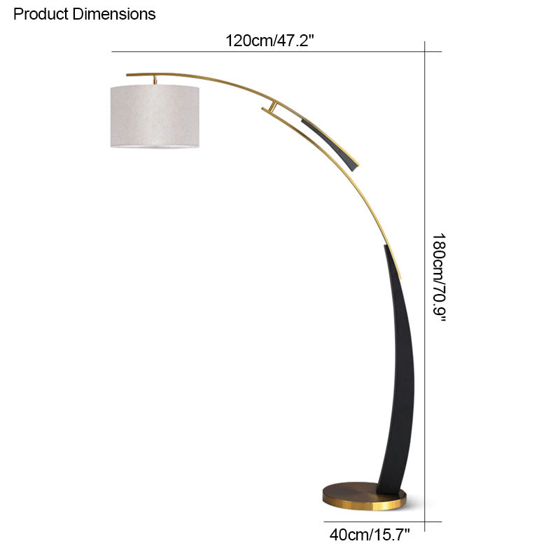 Lámpara de pie WOMO Arc-WM7038