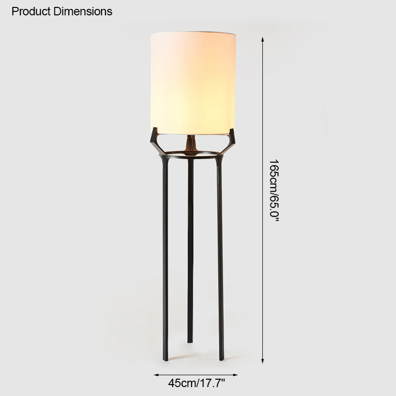 WOMO Lámparas de pie tipo farol de tres patas - WM7041